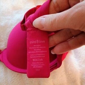 NWT Third love Push Up Bra